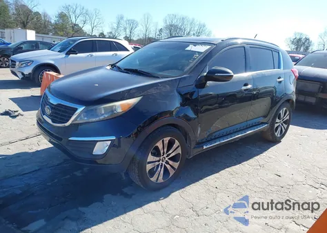 2012 Kia Sportage Ex z USA, uszkodzony, nr VIN KNDPCCA29C7345885